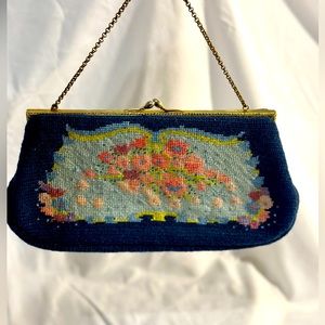 Vintage Artbag Creations 50s 60s Woven Fabric Purse